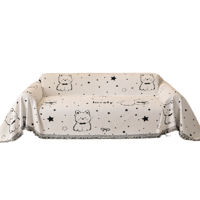 Cute Animal Print Throw Blanket