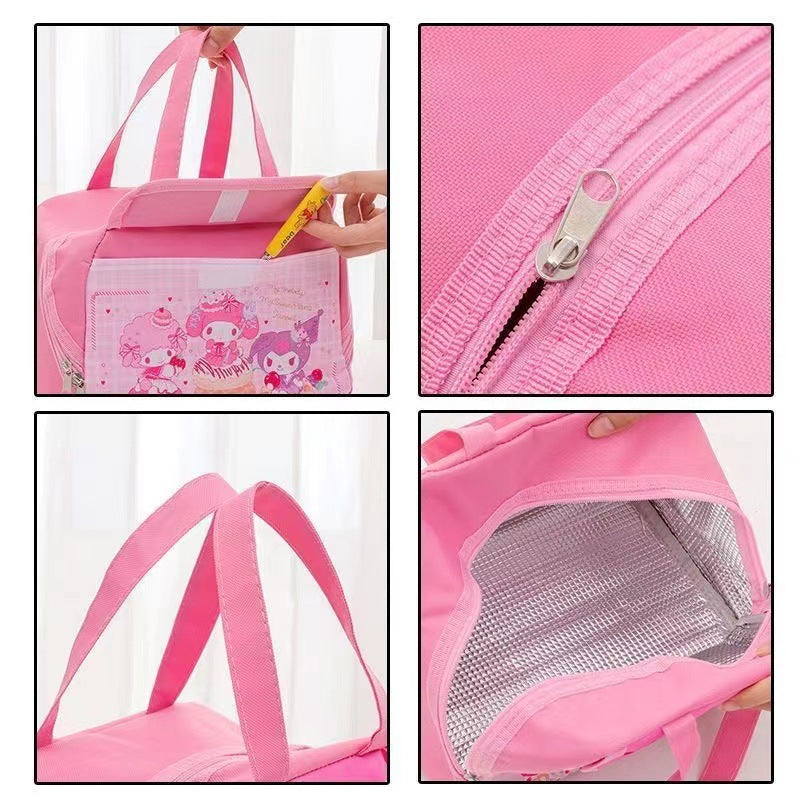 Cartoon-Themed Insulated Lunch Bag Kalsten