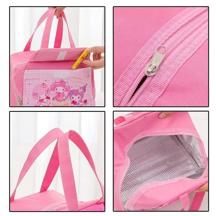 Cartoon-Themed Insulated Lunch Bag Kalsten