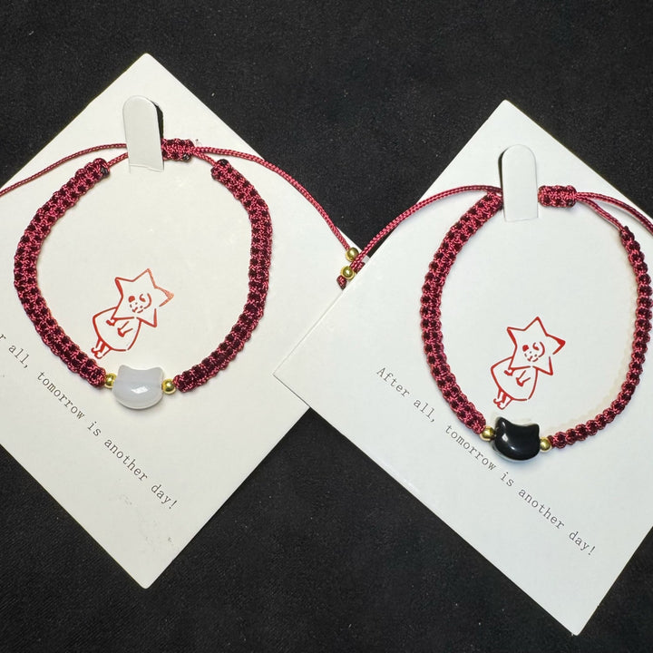 Adjustable Cat-Themed Friendship Bracelet Kalsten
