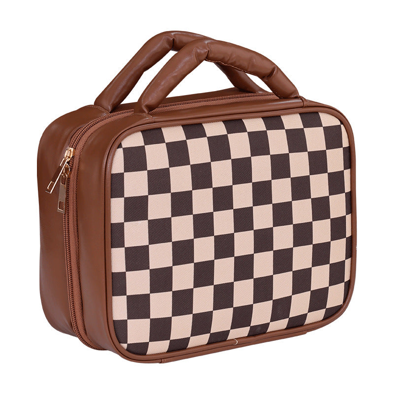 Cosmetic Organizer With Practical Compartment Design And Transparent Viewing Window Kalsten