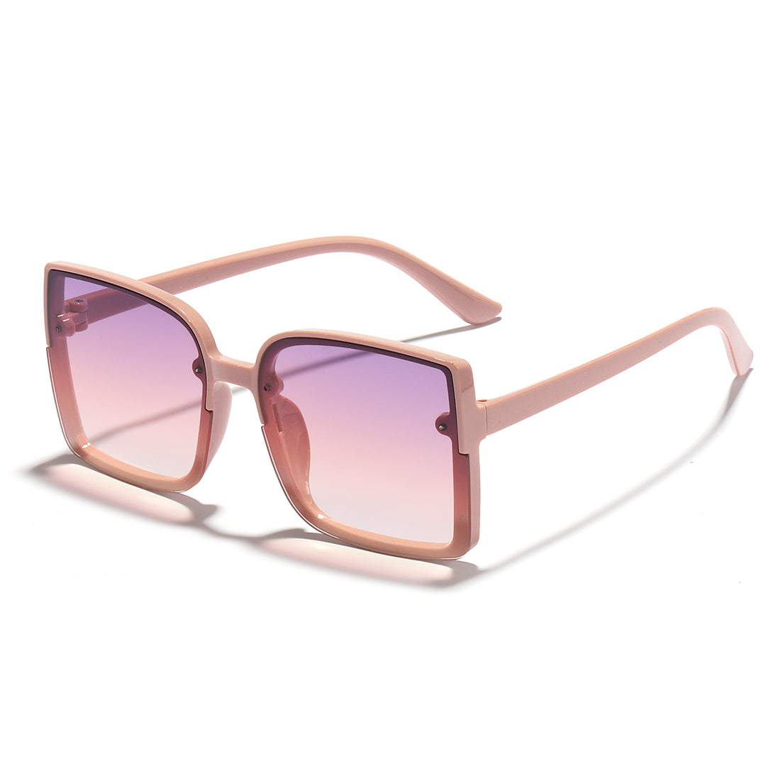 Women oversized square sunglasses with modern gradient effect Kalsten