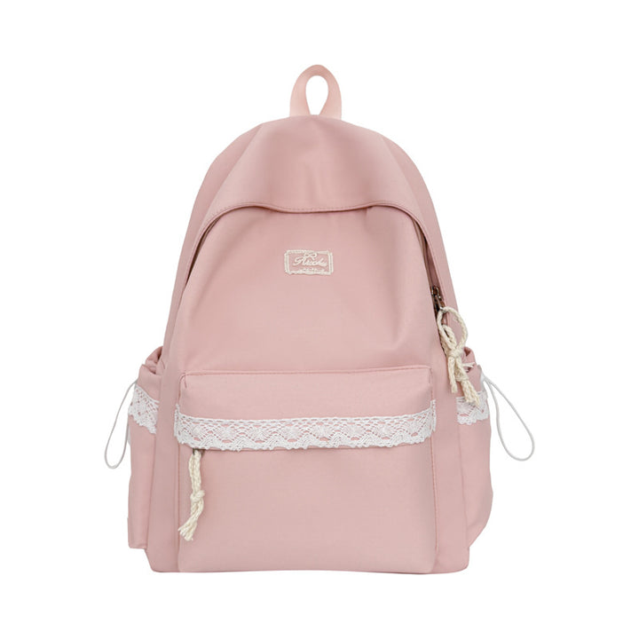 Adorable Lace-Trimmed Backpack Kalsten