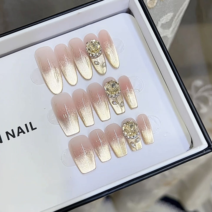 Luxury Ombre Press-On Nail Set Kalsten