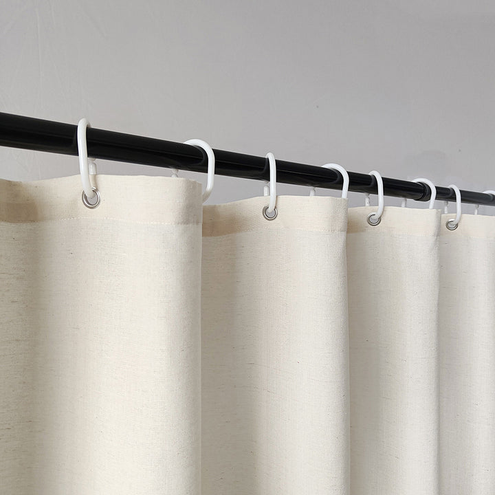Elegant Textured Shower Curtain Kalsten