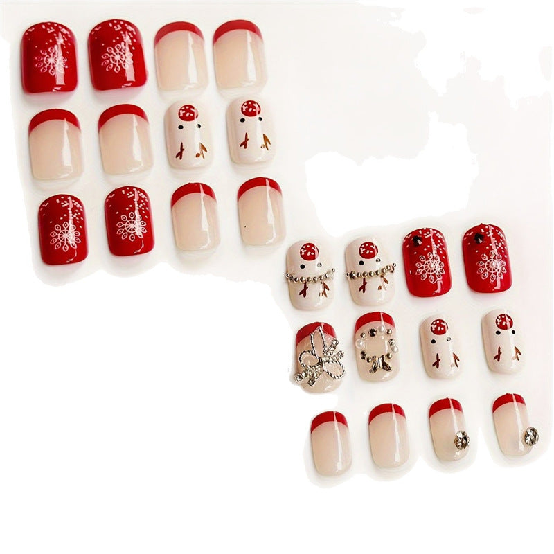 Festive Holiday Themed Nail Art Kalsten