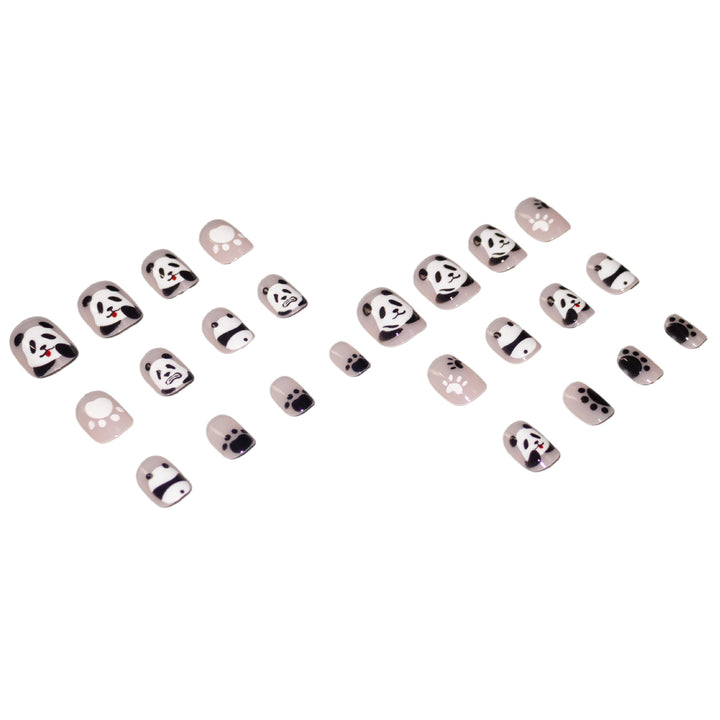 Creative Panda-Themed Nail Art Kit