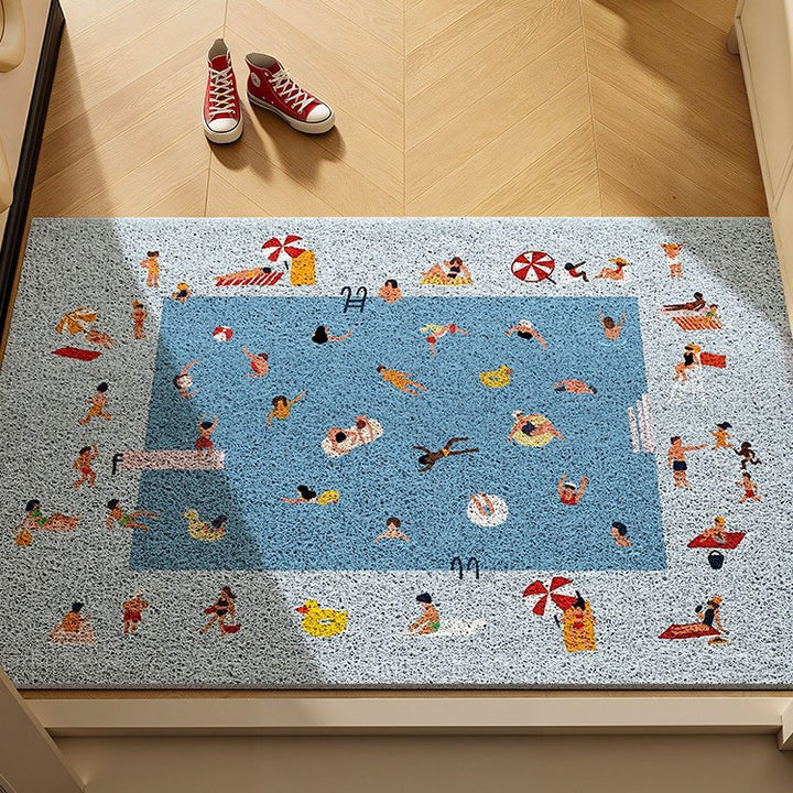 Decorative Entryway Rug Kalsten