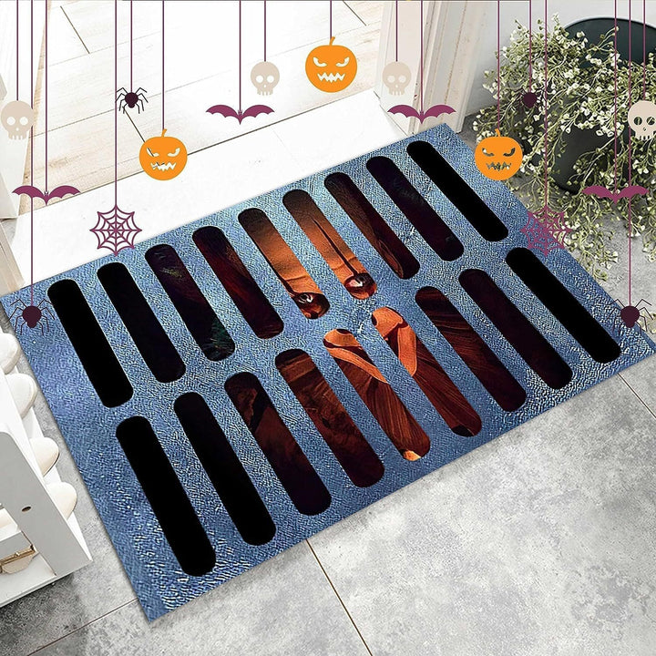 Halloween-Themed Slotted Entrance Mat Kalsten