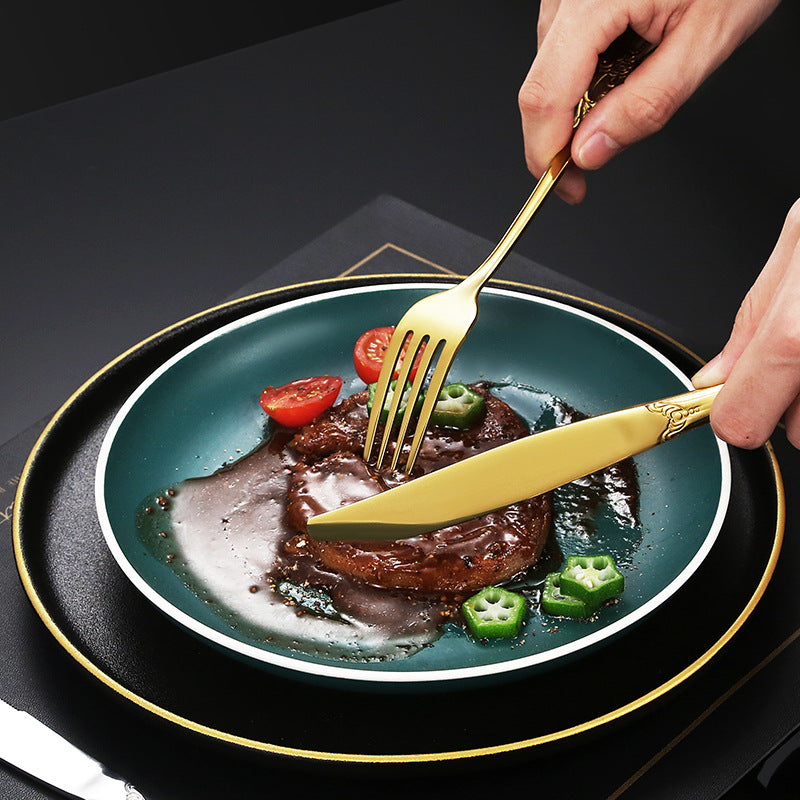 Elegant and Artistically Designed Salad Fork Kalsten