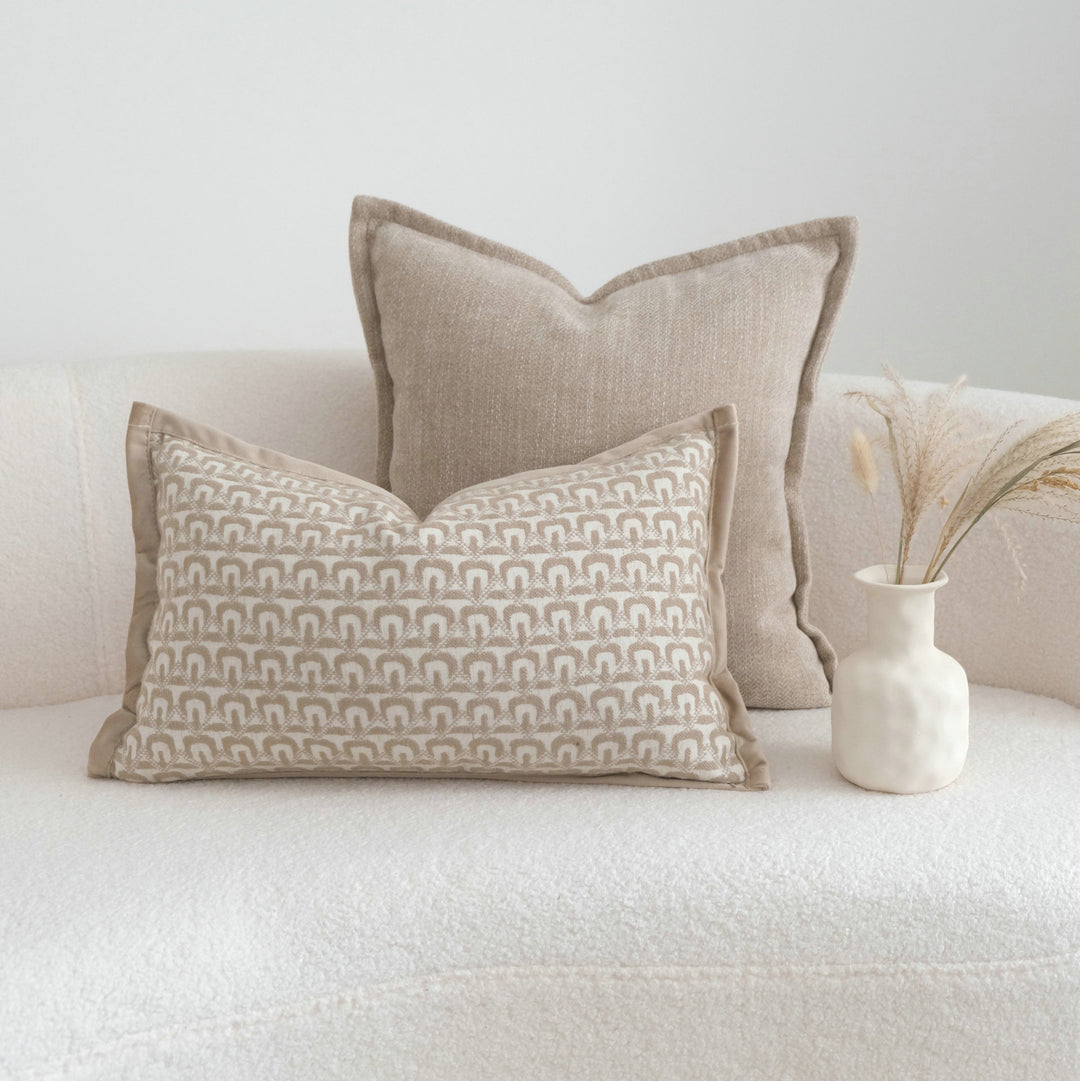 Textured Throw Cushion for Living Room Decor