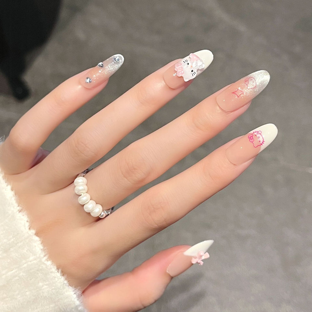 Cartoon-Themed Decorative Press-On Nails Kalsten
