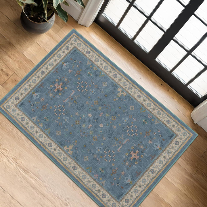Vintage-Inspired Paisley Area Rug