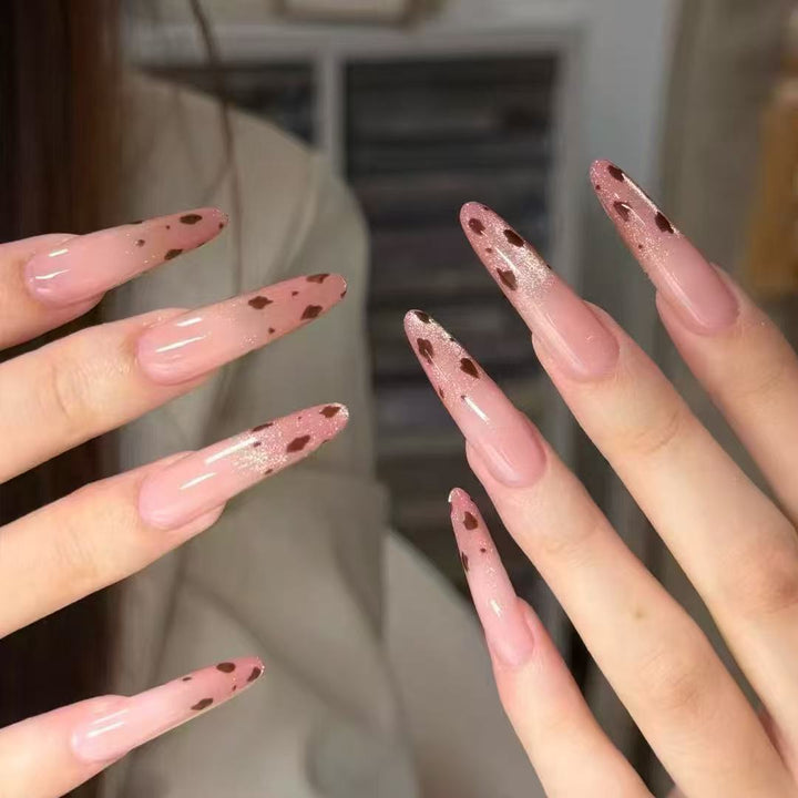 Artistic Long Stiletto Nail Enhancements Kalsten