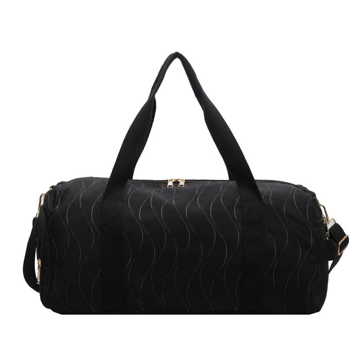 Elegant Embroidered Sports Duffel Bag Kalsten