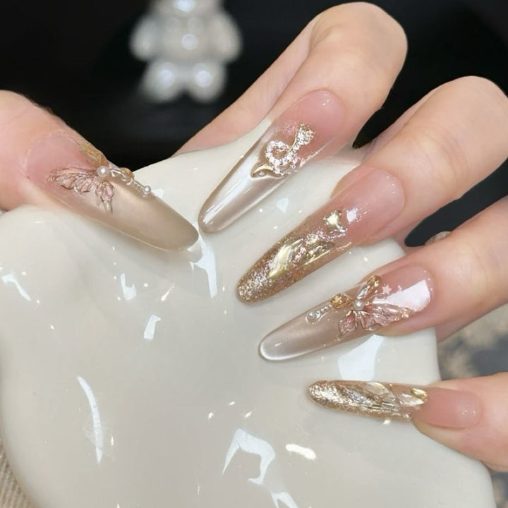 Decorative Press-On Nail Extensions Kalsten