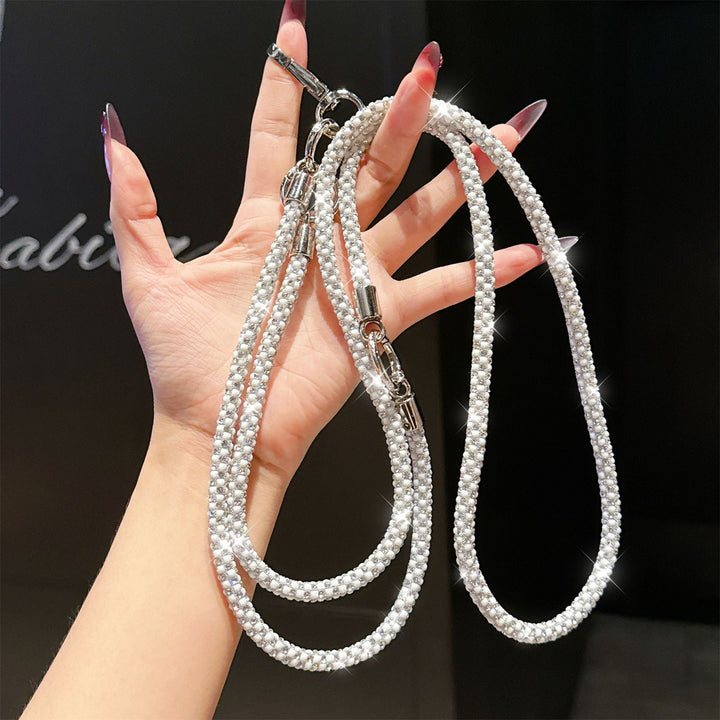 Sparkling Rhinestone Phone Strap Kalsten