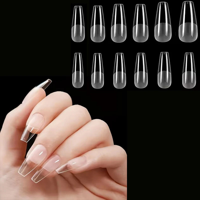 Clear Soft Gel Nail Tip Set Kalsten