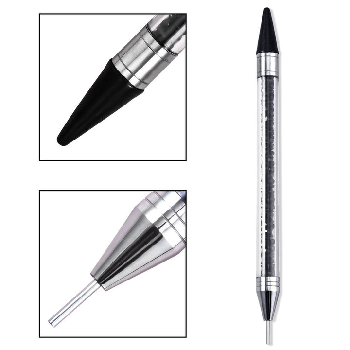 Professional Nail Art Detailing Brush with Crystal Handle Kalsten