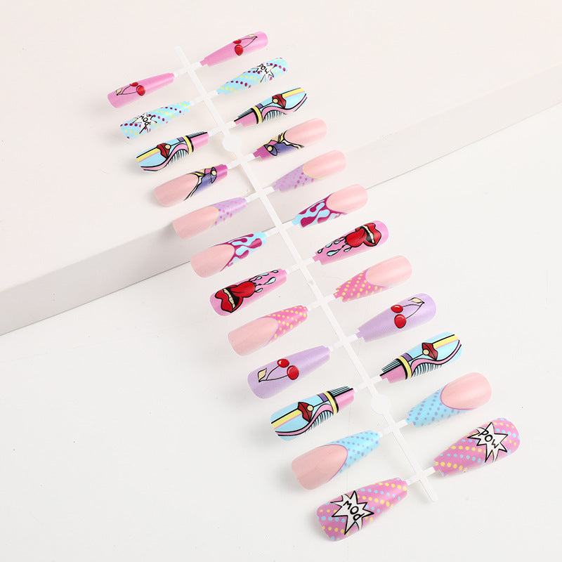 Creative nail art with bold designs Kalsten