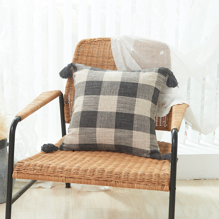 Decorative Tassel Throw Pillow