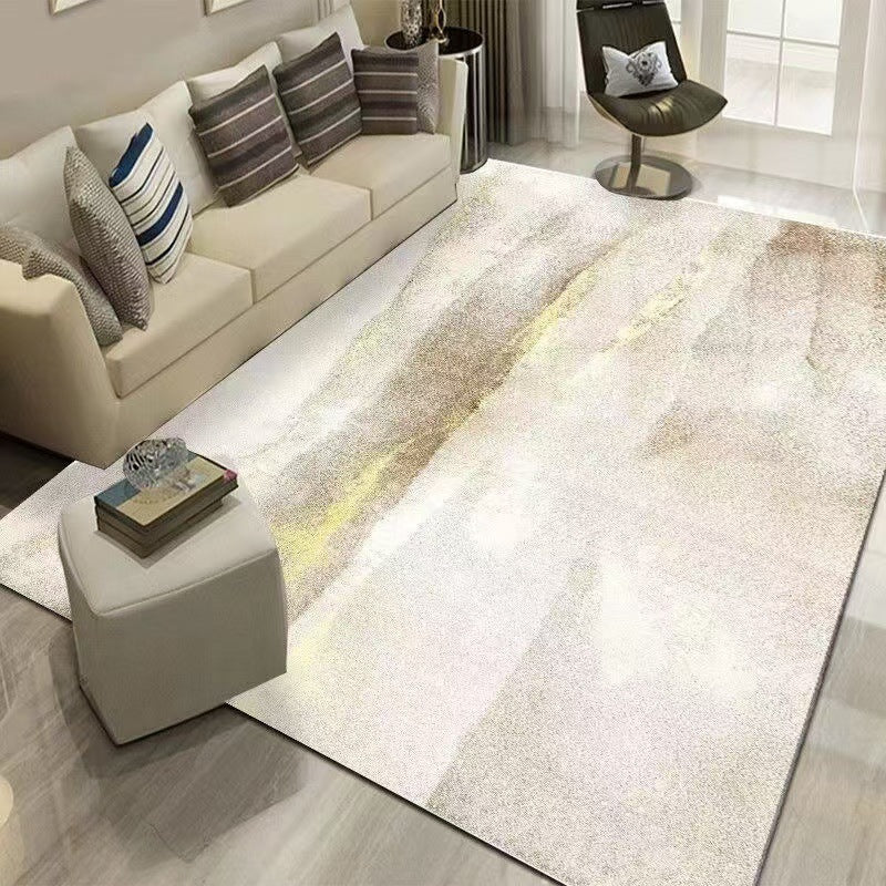 Abstract Pattern Plush Area Rug