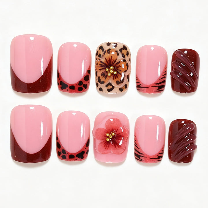 Creative Floral Nail Art Design Kalsten
