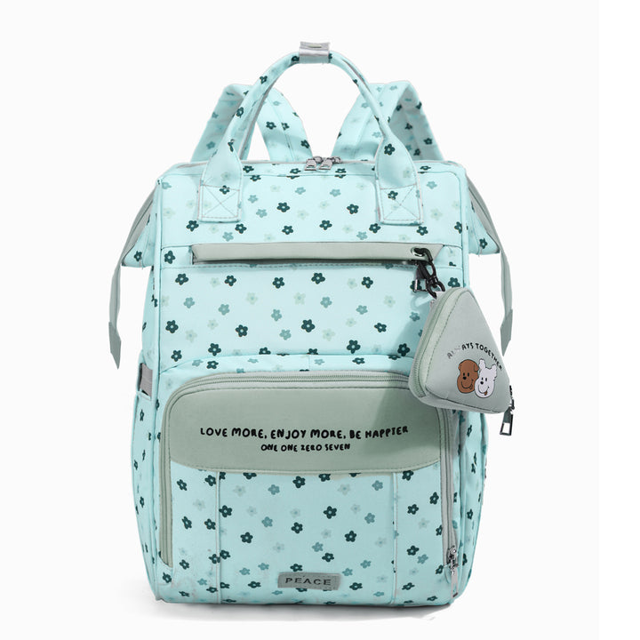 Stylish Floral Pattern School Backpack Kalsten