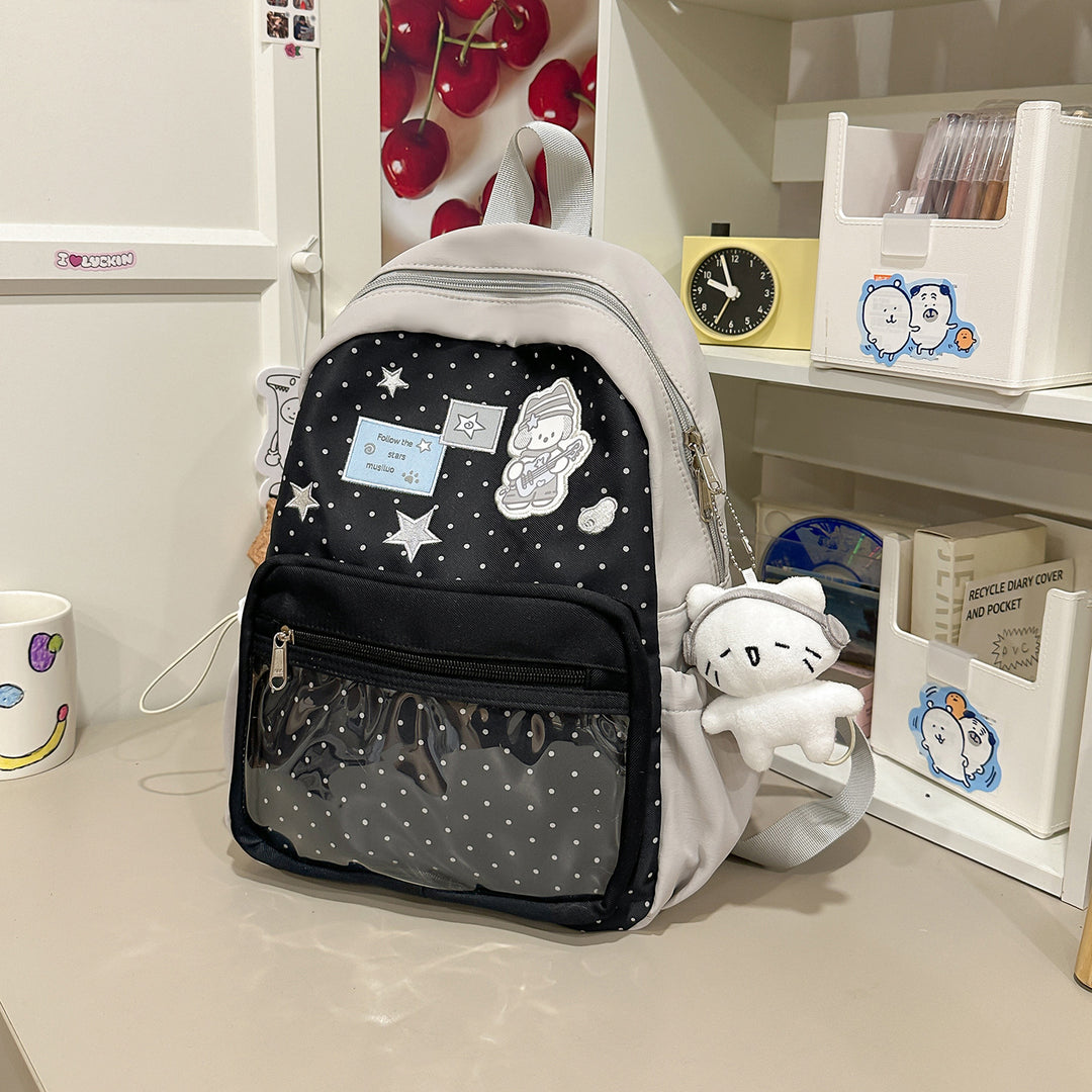 Fun-Themed Illustrated Backpack Kalsten