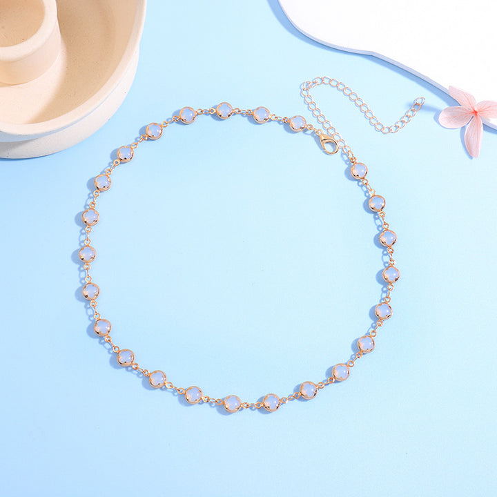 Floral Charm Choker Necklace Kalsten 1788164322