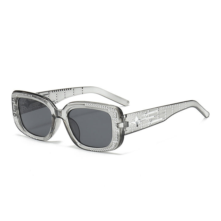 Decorative Square Frame Sunglasses