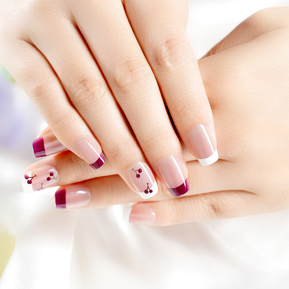 Artistic Cherry Blossom Design Press-On Nails Kalsten