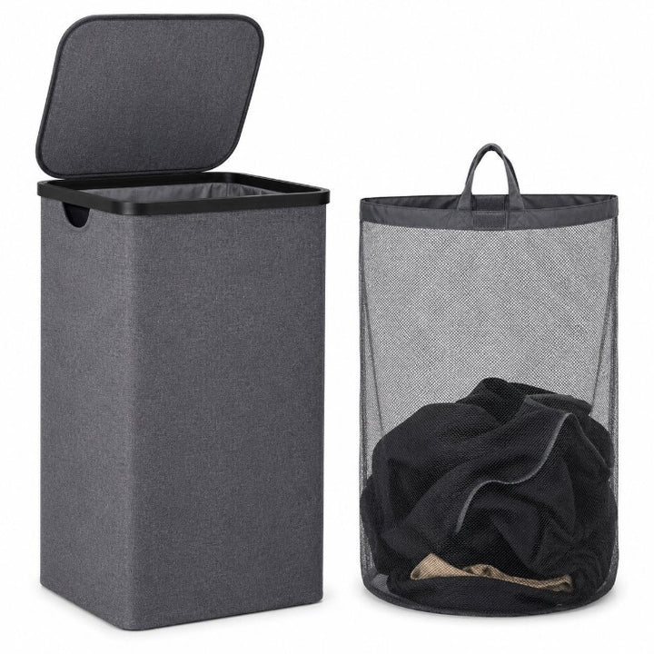 Multifunctional storage box with removable lid and carrying handles Kalsten