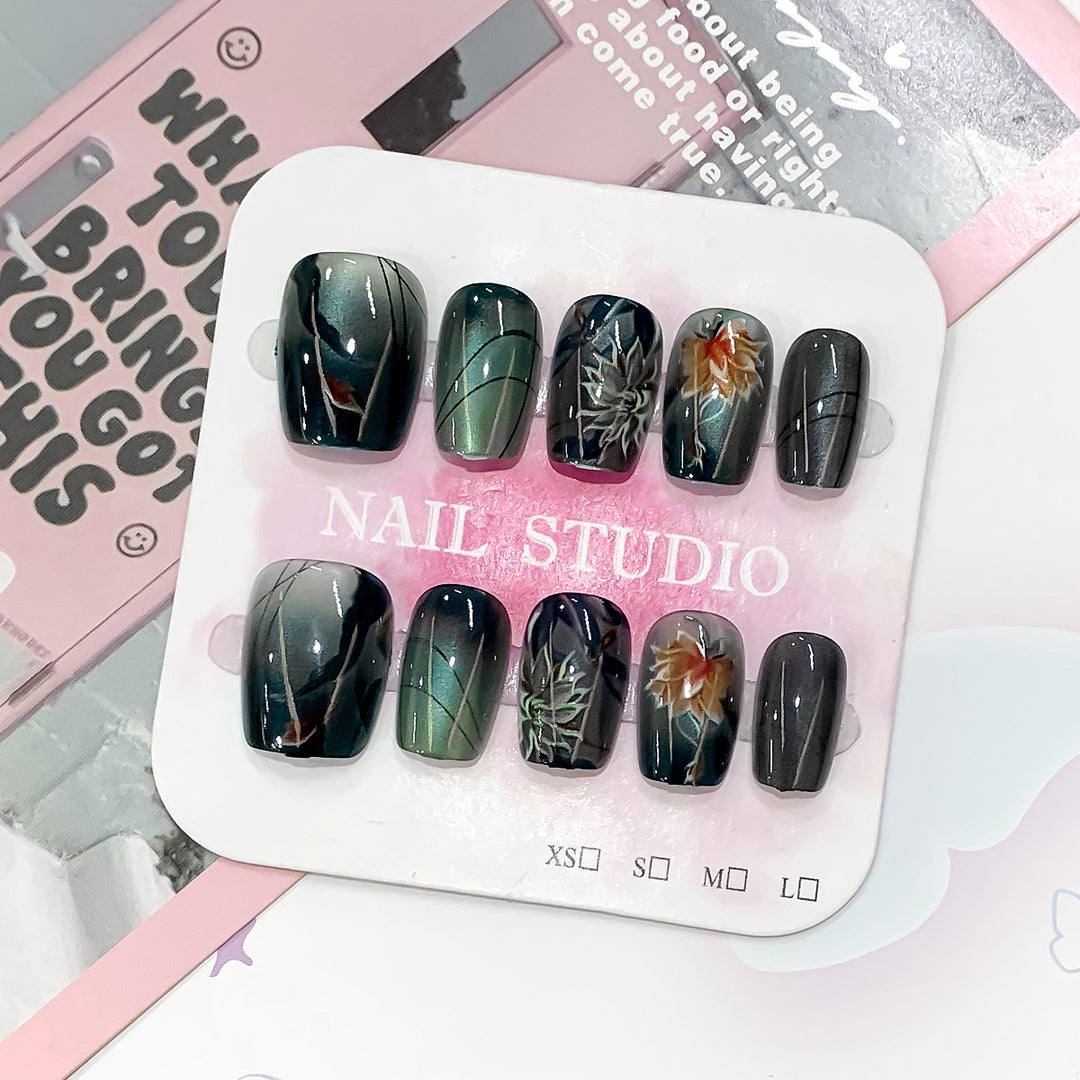 Creative and artistic nail art Kalsten
