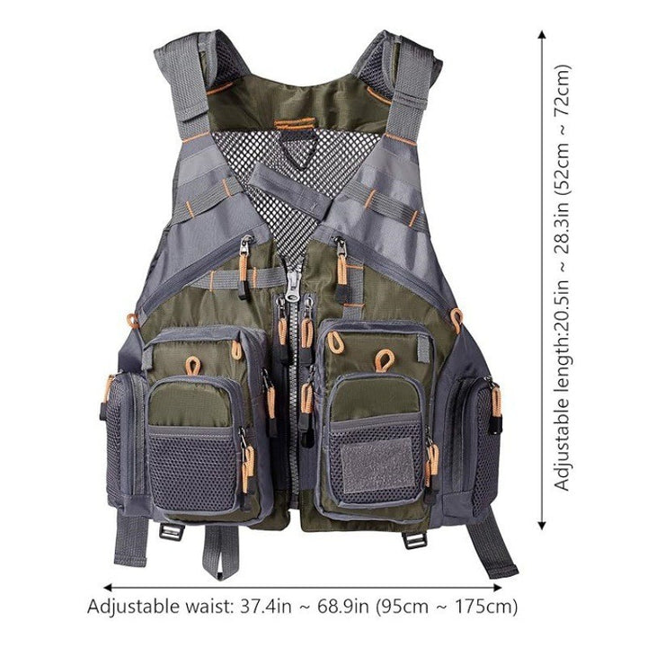 Tactical Fishing Utility Vest Kalsten