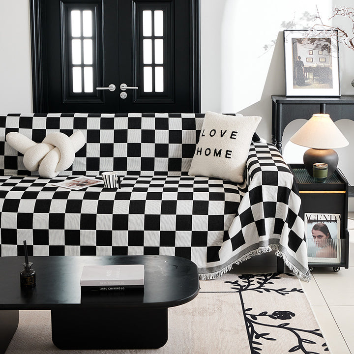 Checkerboard Throw Blanket