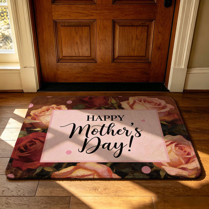 Artistic Geometric Welcome Mat