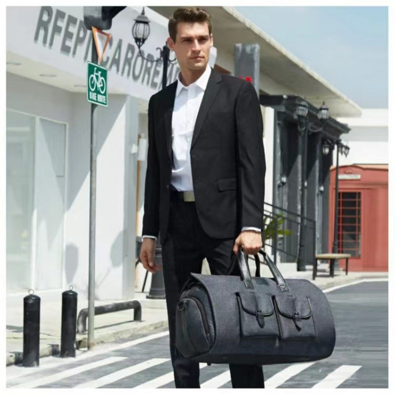 Sporty weekend bag with practical outer pockets Kalsten
