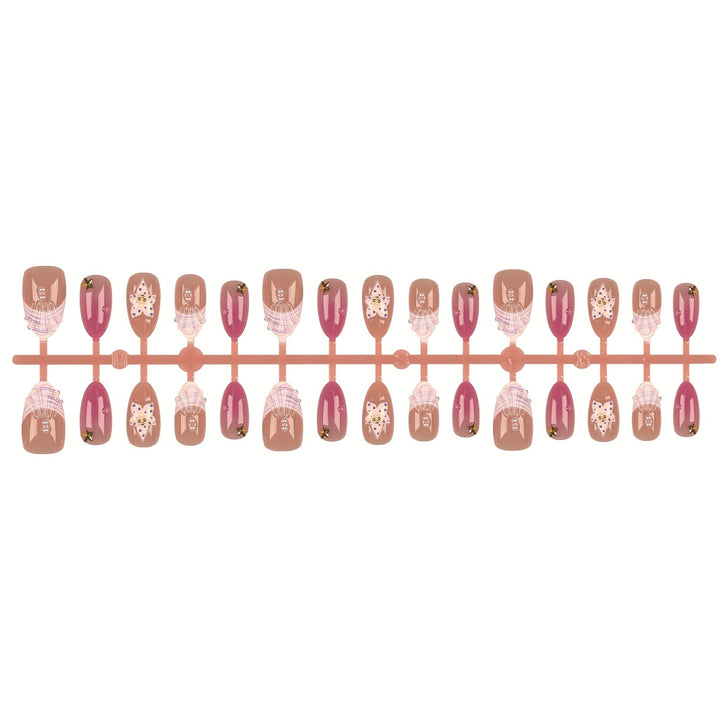 Artistic Press-On Nail Tips Set