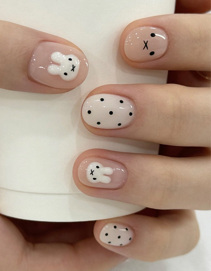 Cute Character Press-On Nail Set Kalsten