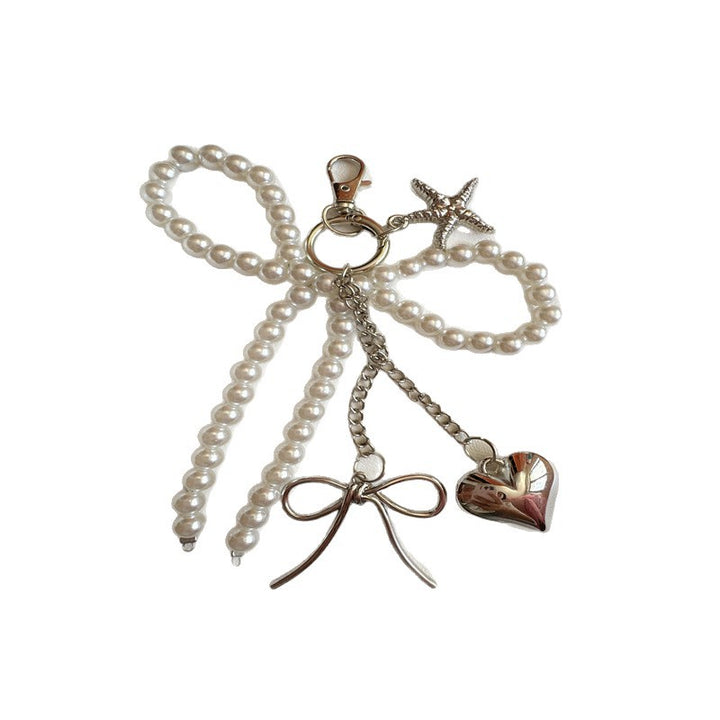 Elegant Pearl Charm Keychain Kalsten