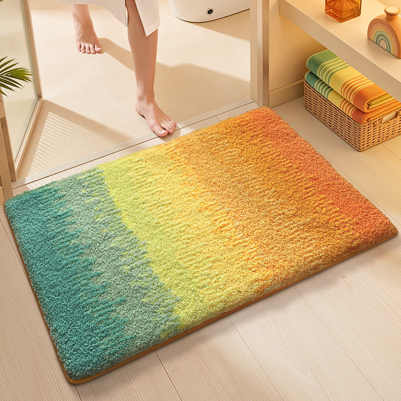 Vibrant Ombre Bath Mat Kalsten