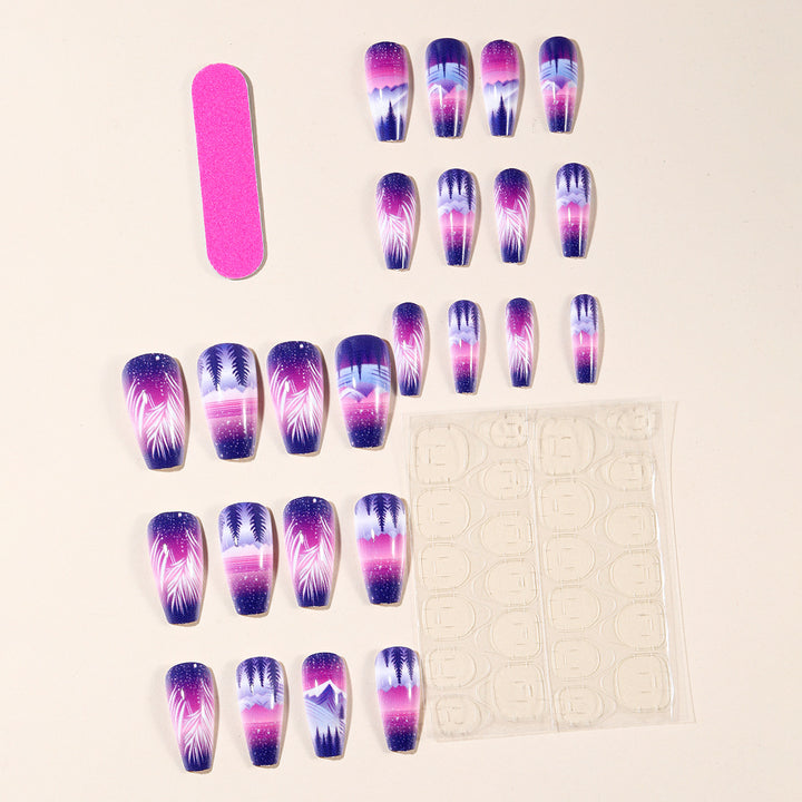 Artistic Gradient Nail Art Design Kalsten