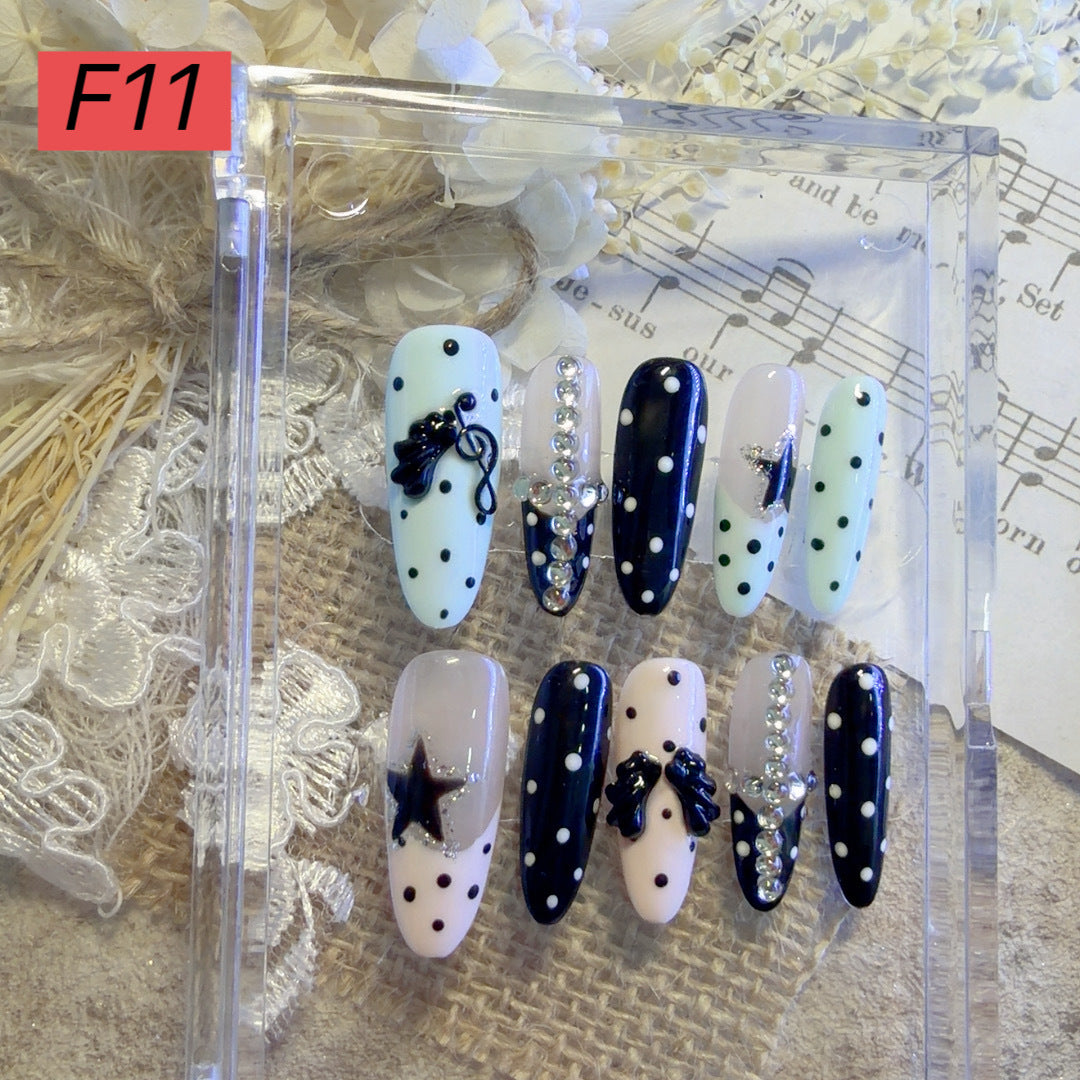 Decorative Press-On Nail Art Set 1790731572