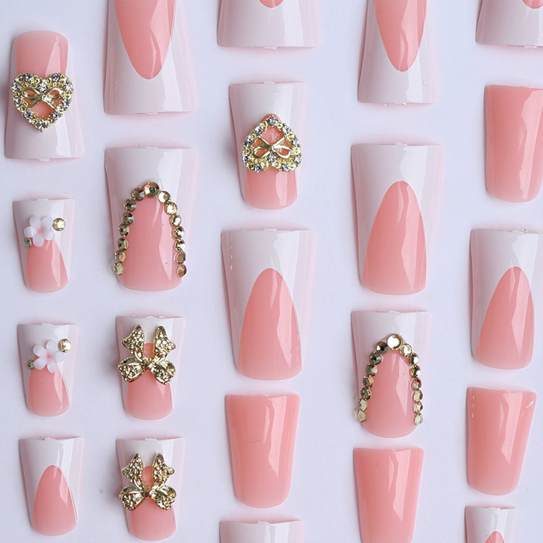 Artificial nails with elegant jewelry design Kalsten