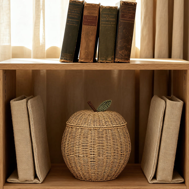 Playful storage basket in wave design Kalsten