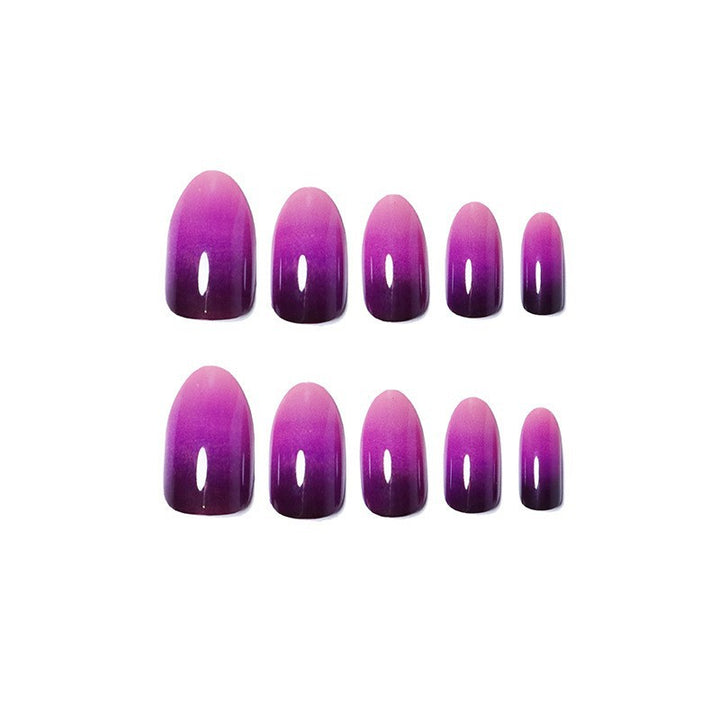 Natural Glossy Press-On Nail Tips Kalsten