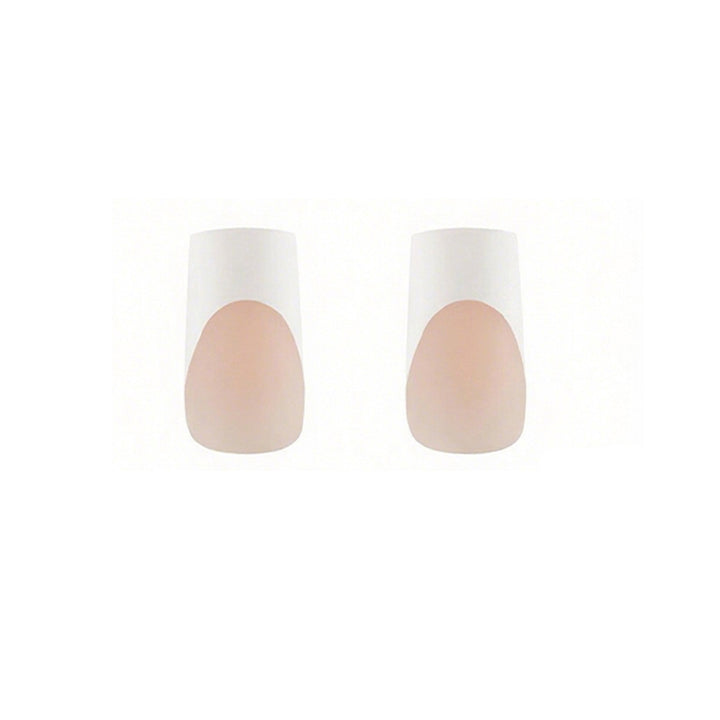 Modern French Tip Press-On Nails Kalsten