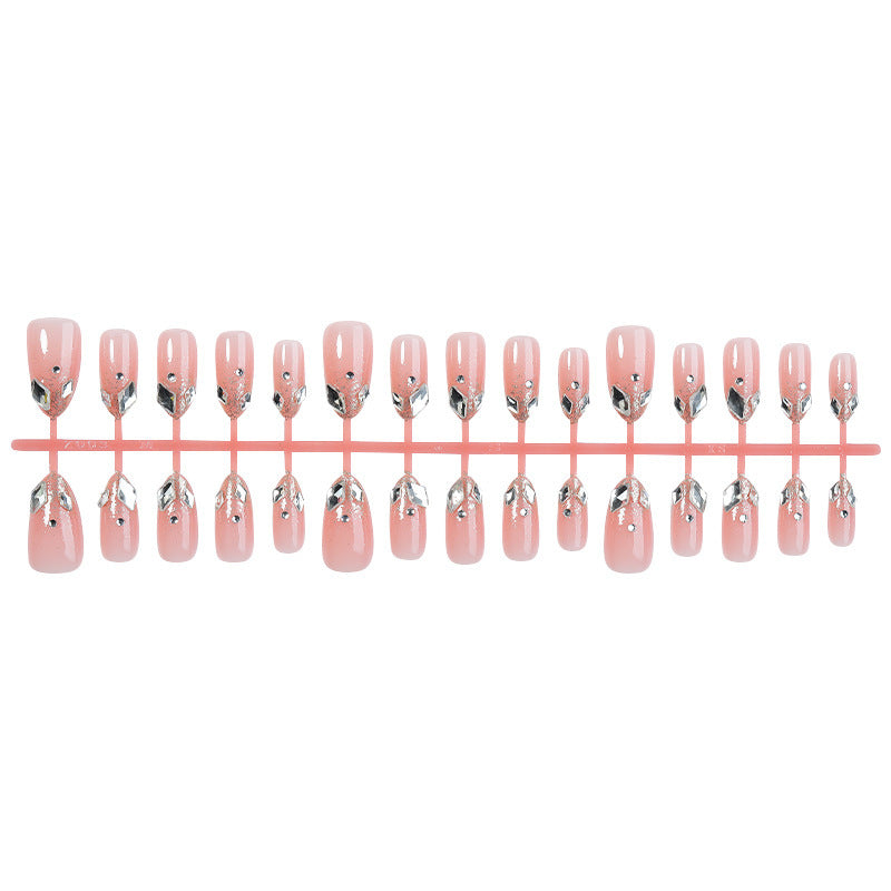 Artificial nail set with elegant glitter design Kalsten