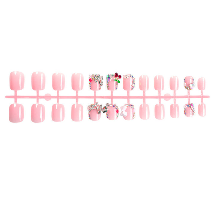 Acrylic Nail Set with Luxurious Accents Kalsten